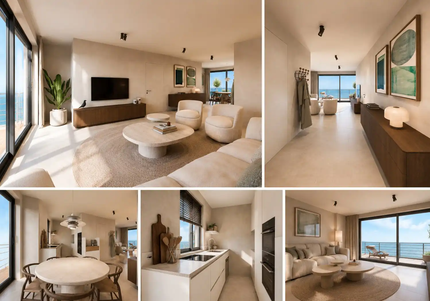 NIEUWBOUW 2/3 SLPK DUPLEX APP MET ZEEZICHT  foto 3