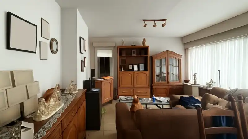 Hoofdfoto van de publicatie: Comfortabel 2-slaapkamerappartement met GARAGE te koop in Sint-Michiels Brugge