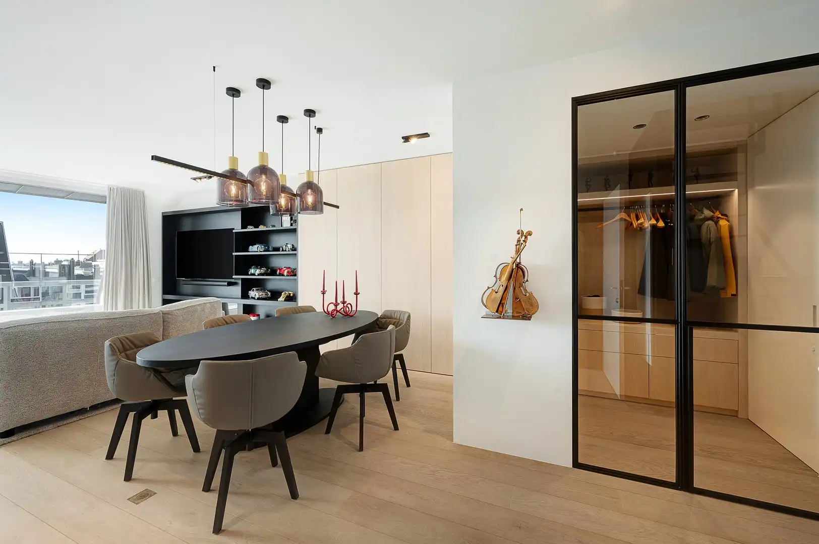 Prachtig duplexappartement met 3 slaapkamers en panoramische uitzichten in het Zoute. foto 7