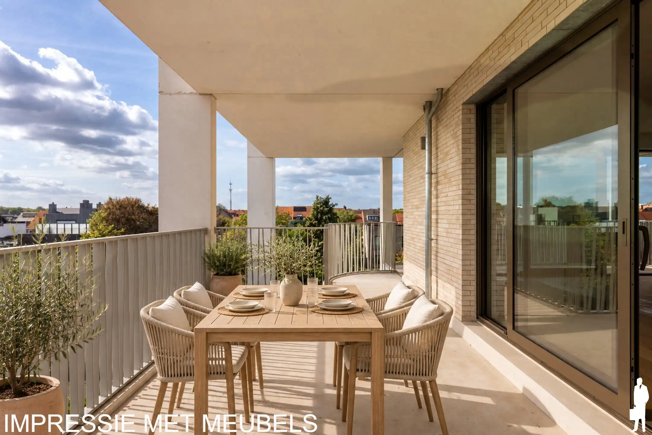 Appartement van 114m² omgeven door 61m² aan terrassen foto 12