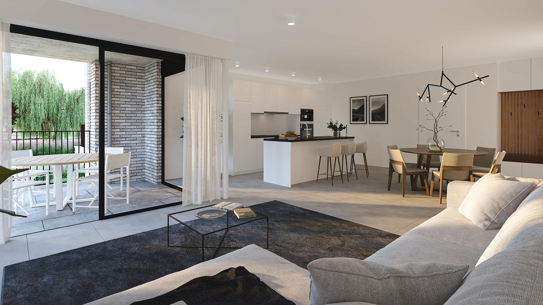 14 LUXE NIEUWBOUW APPARTEMENTEN MET RUIME TERRASSEN EN GARAGE foto 12