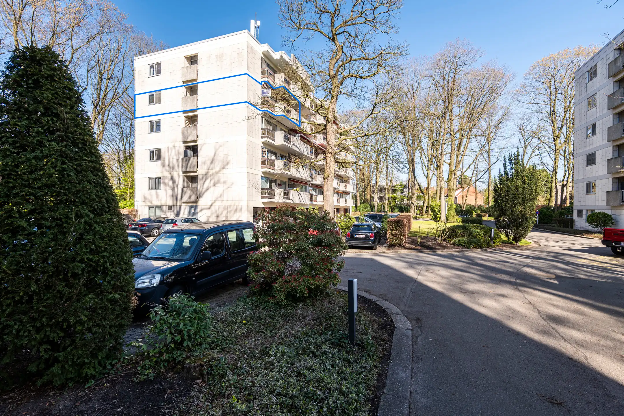 Stijlvol hoekappartement met terras in Park Elyseum foto 17