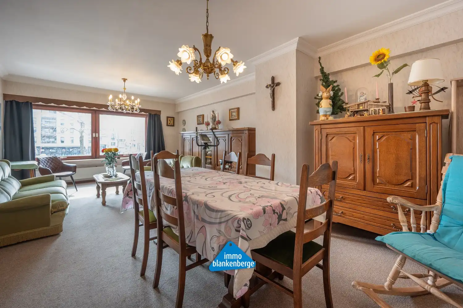 Ruim en lichtrijk appartement met open zicht op de Grote Markt van Blankenberge foto 6