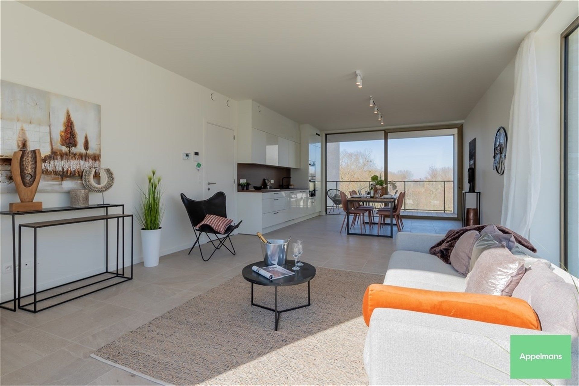 Nieuwbouw appartement in de natuur, vlak bij Liedekerke foto 24
