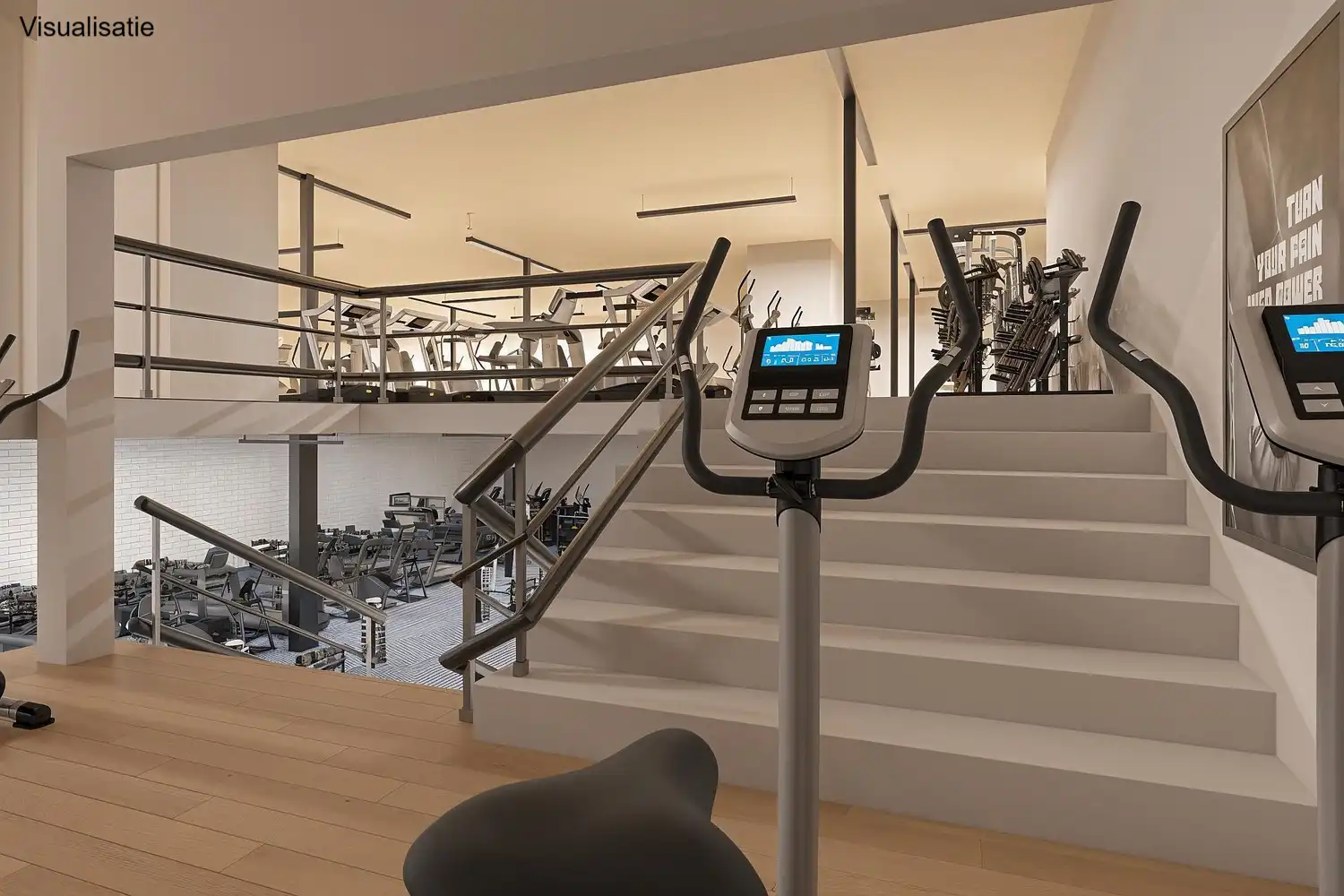 Handelsruimte met luxe duplex-appartement en verhuurde loodsen op het industrieterrein in Lanaken foto 11