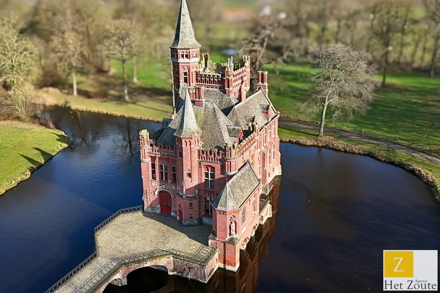 Uitzonderlijk kasteel op enkele minuten van Brugge foto 4