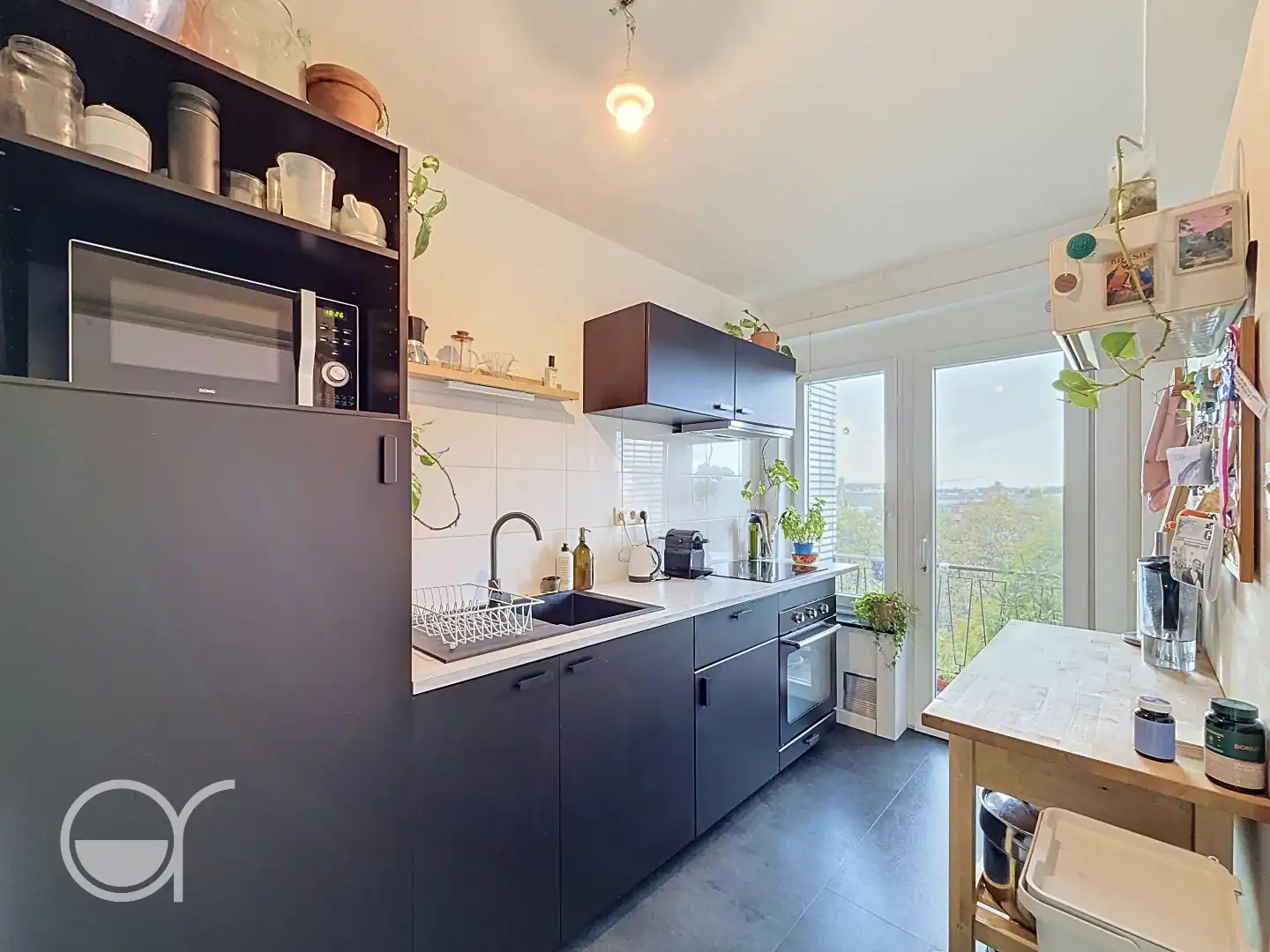2-slaapkamerappartement met terras, zicht op Coupure foto 5