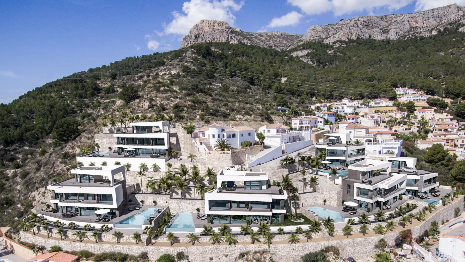 6 luxe villa's op centrale ligging in Calpe foto {{pictureIndex}}