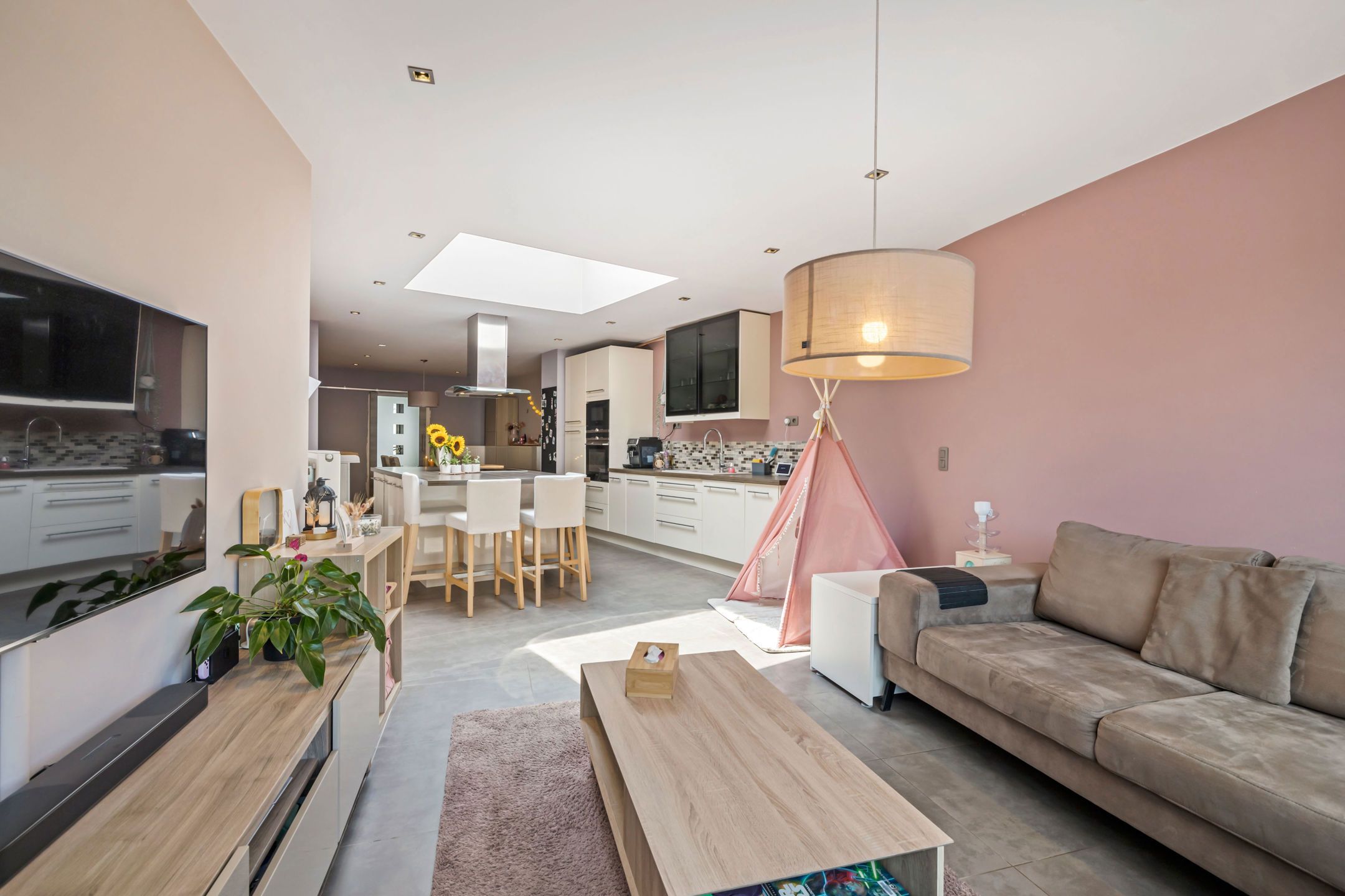 supergezellige energiezuinige woning 3 slpk m tuin te Halle  foto 3