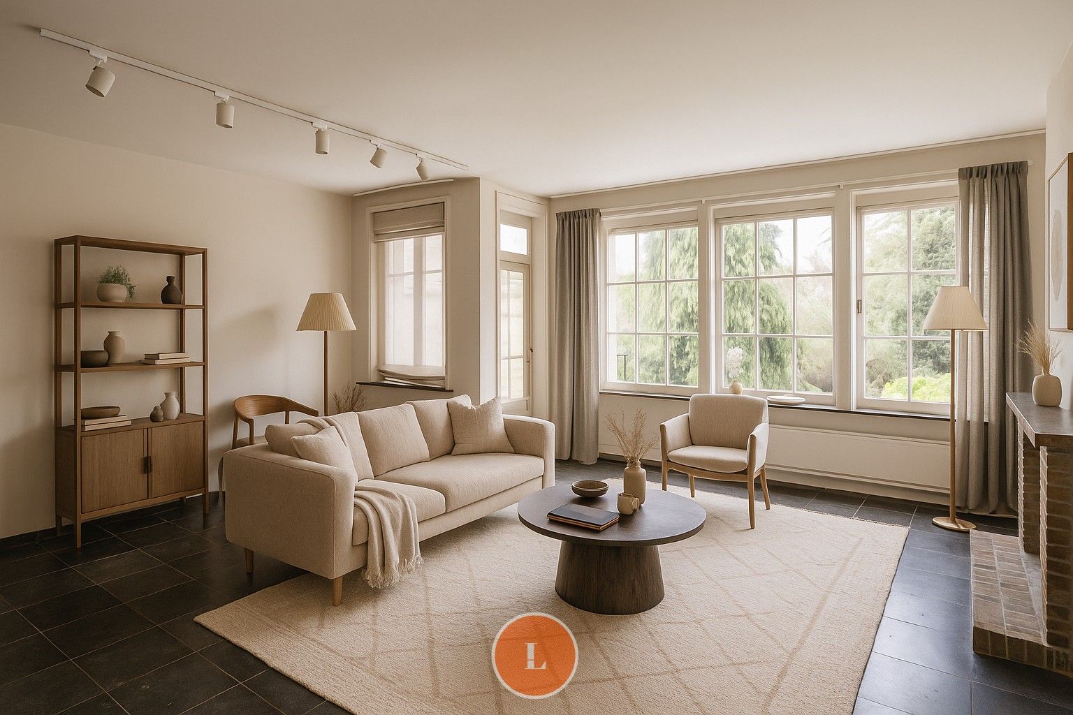 Karaktervolle herenwoning met tuin en garage foto {{pictureIndex}}