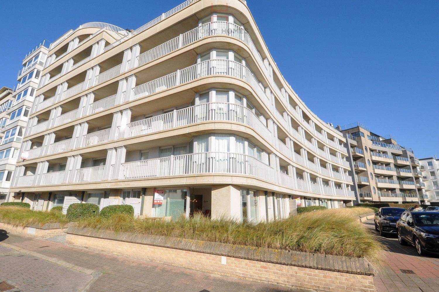 Schitterend gelegen appartement met zonnige terrassen en zijdelings zeezicht aan het Albertstrand foto 2