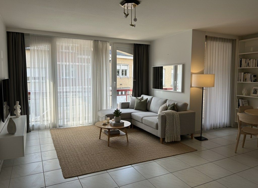 INSTAPKLAAR APPARTEMENT (57 m²) MET TERRAS IN HARTJE RUISELEDE foto 2