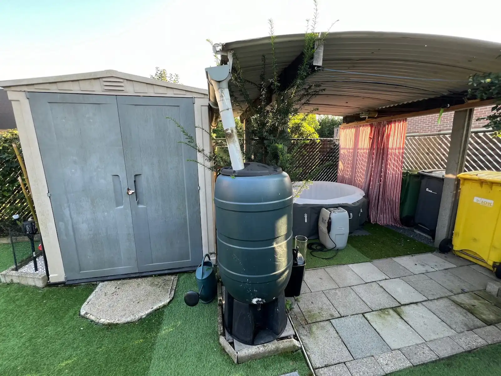 GLV app met 2 slpk, terras, tuin, parking en garagebox foto 13