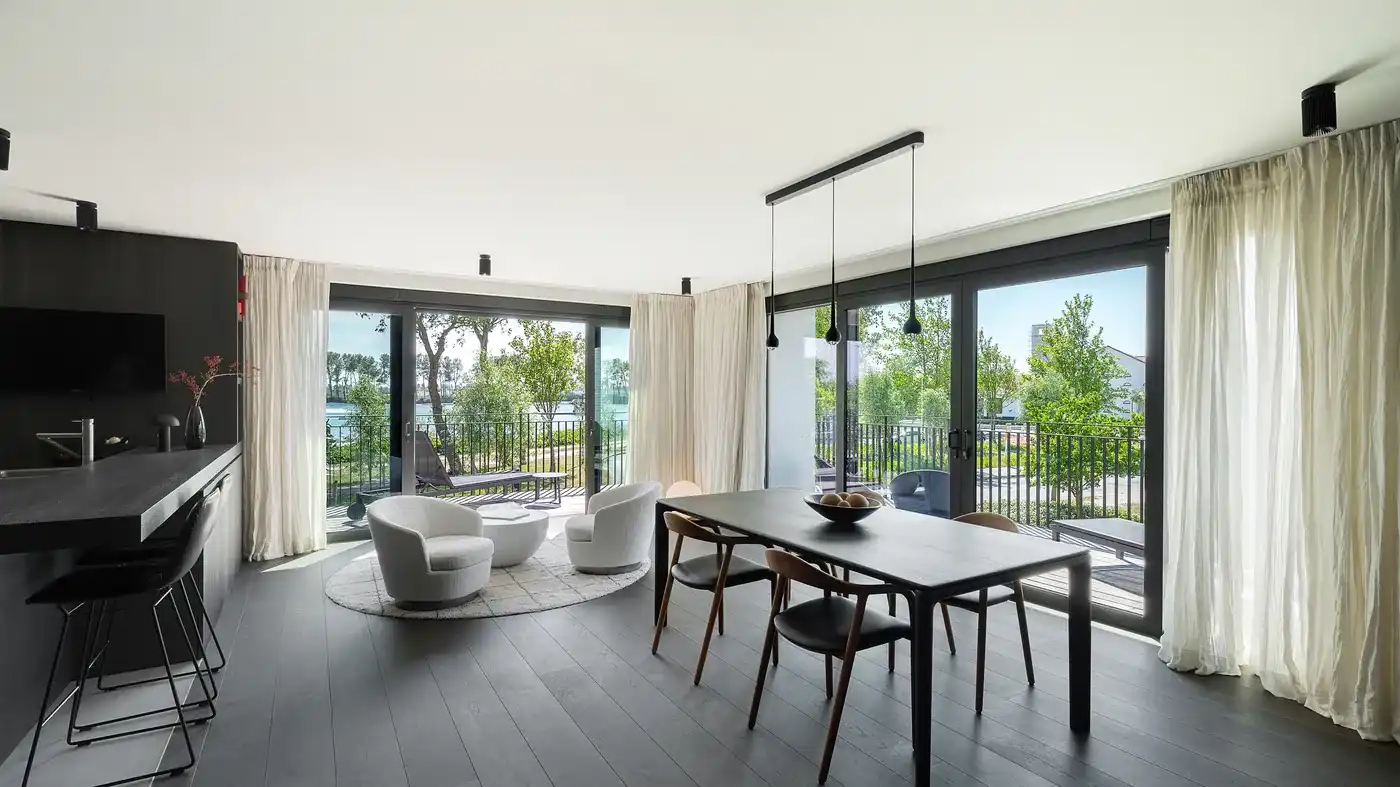 Exclusief Dubbel hoekappartement van 215 m² + 50 m² terrassen voorzien van een hoogstaande afwerkingsgraad foto 9