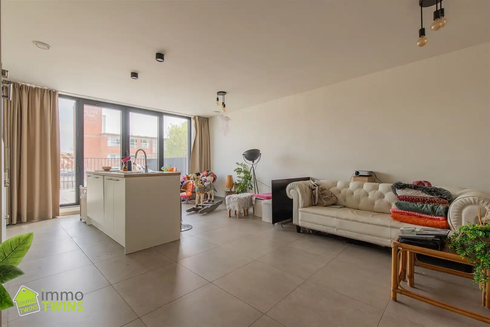 Modern appartement met terras en staanplaats te Grembergen bij Dendermonde  foto 2