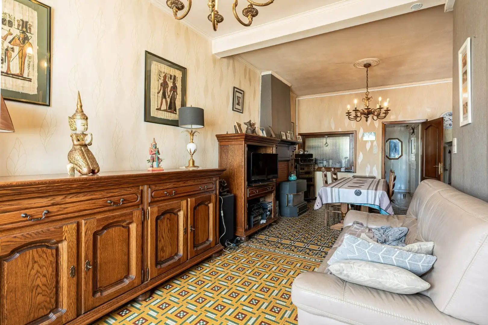 Woning met 2 slaapkamers, zolder en tuin aan de Leie in Menen foto 4