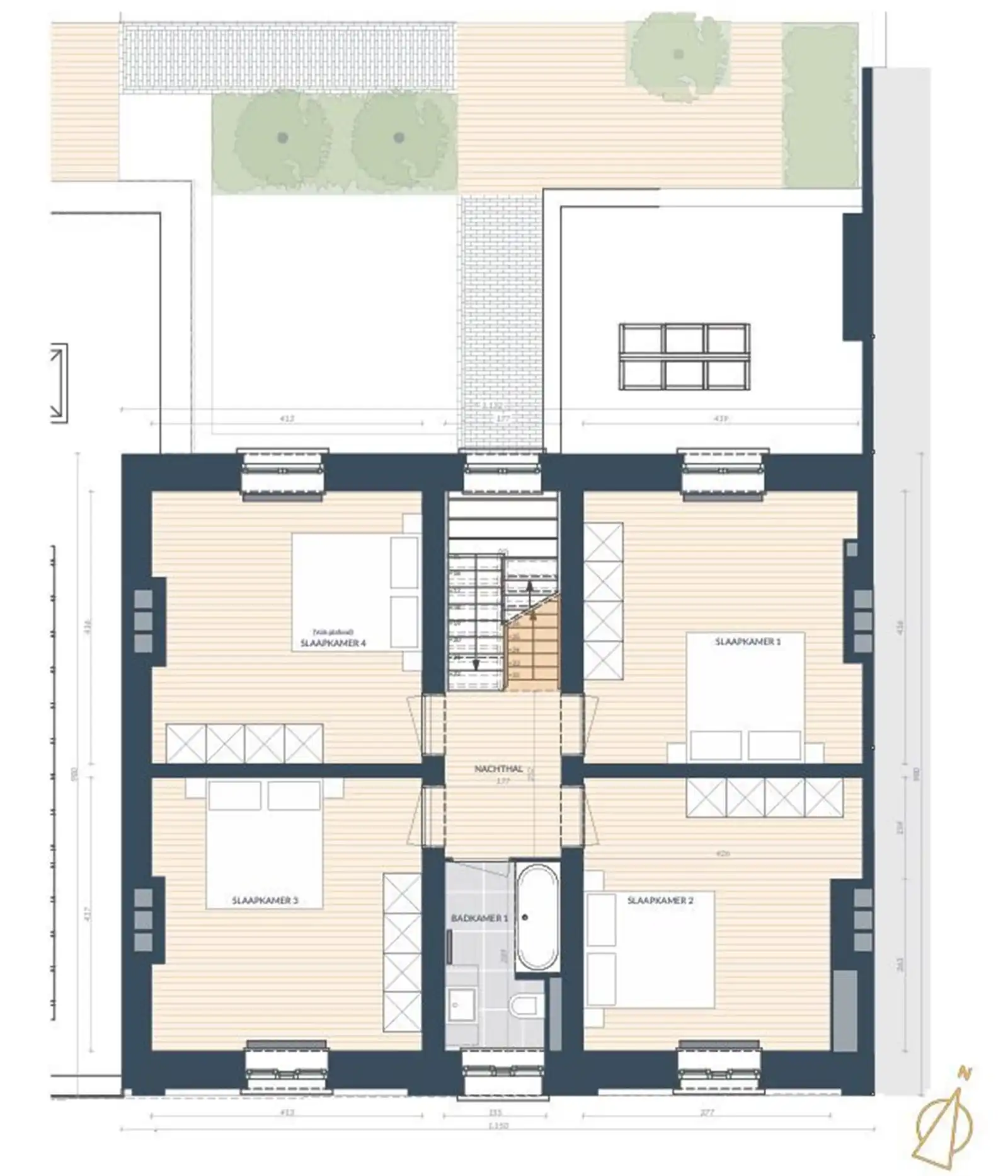 Herenhuis met 6 slaapkamers in het centrum van Lennik   foto 5