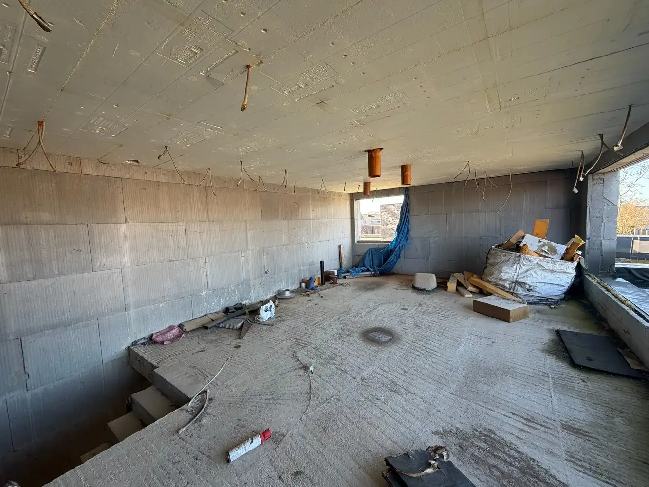 Woning in ruwbouwfase foto 6