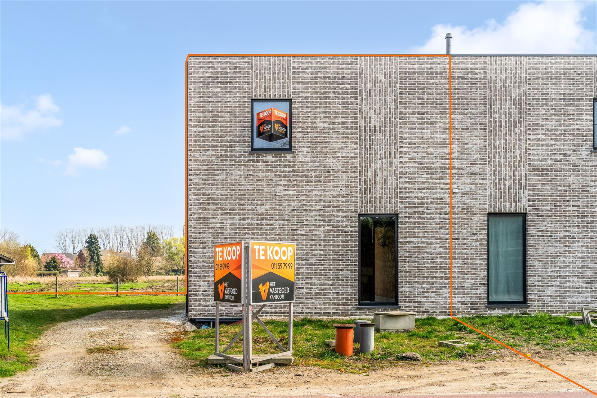 KNAPPE NIEUWBOUWWONING OP ZEER GOEDE LOCATIE TE HASSELT MET ZICHT OP DE ACHTERLIGGENDE WEIDES foto 16