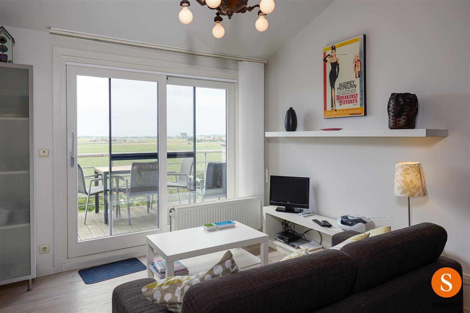Gezellig bemeubeld appartement te huur met zicht op de polders. foto 3