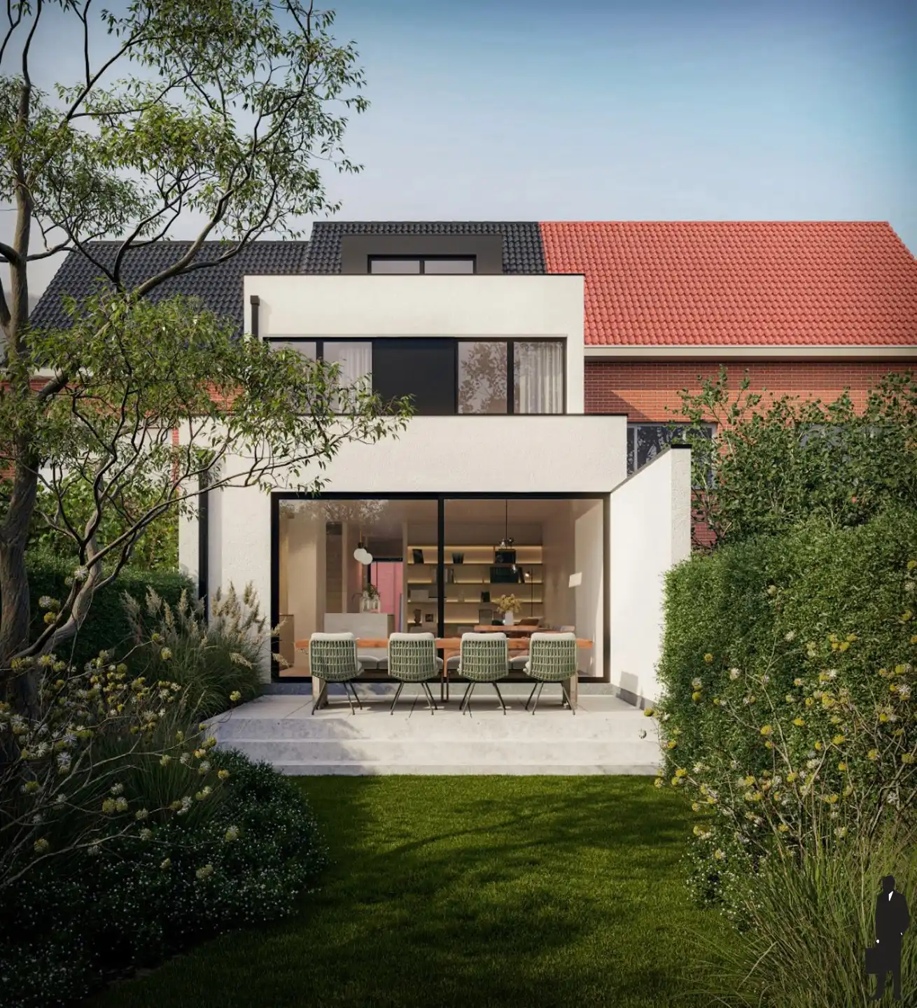 Hedendaagse nieuwbouwwoning met 4 slpk en 2 badks! foto {{pictureIndex}}