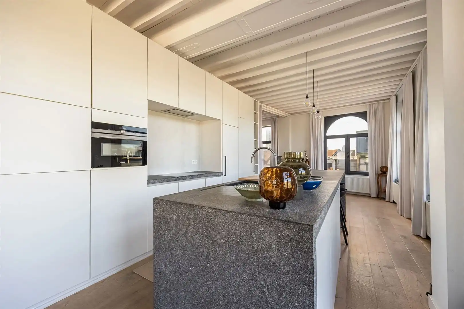 Architecturaal wonen met zicht over Antwerpen-Zuid foto 8