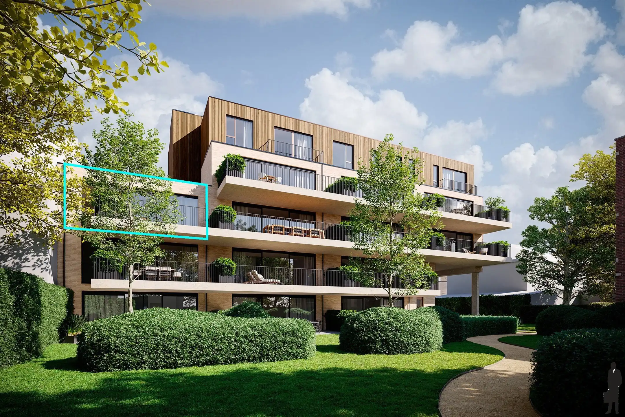 Nieuwbouwproject Villa Tybaert bestaande uit 15- zonnig BEN appartementen (E-peil -20) foto 2