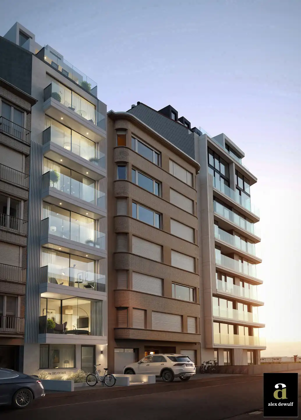 Des Étoiles - Nieuwbouw duplexappartement met zeezicht. foto 2