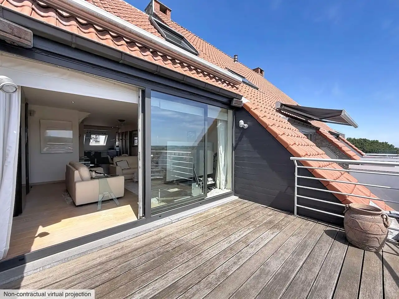 Exclusief duplex dakappartement met panoramisch uitzicht foto 8