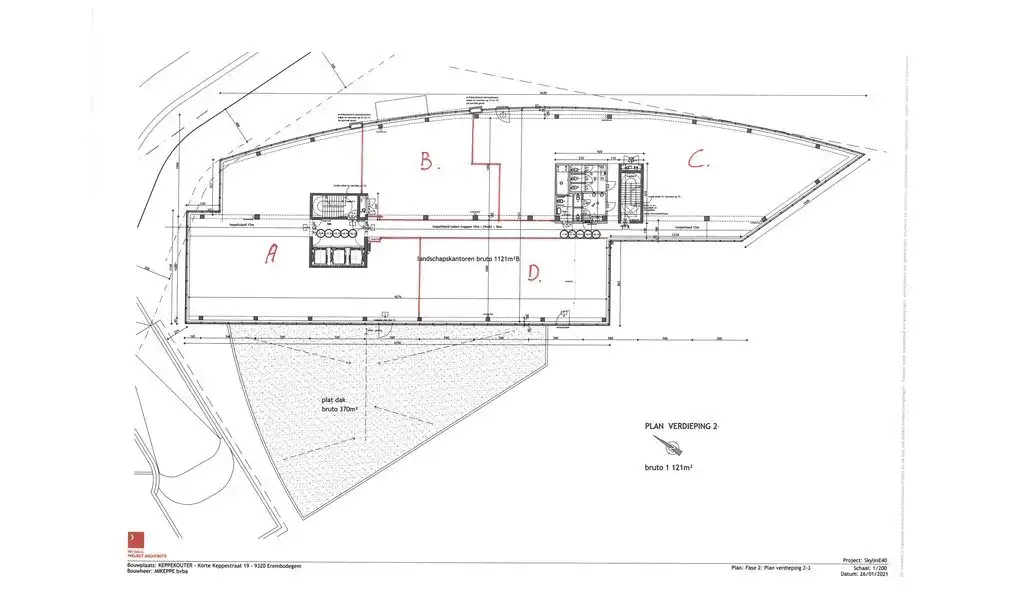 High-end kantoren te huur in Skyline40 Erembodegem foto 20