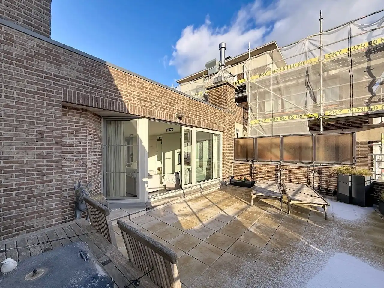 Lichtrijke penthouse met twee terrassen op de Elizabetlaan. foto 6