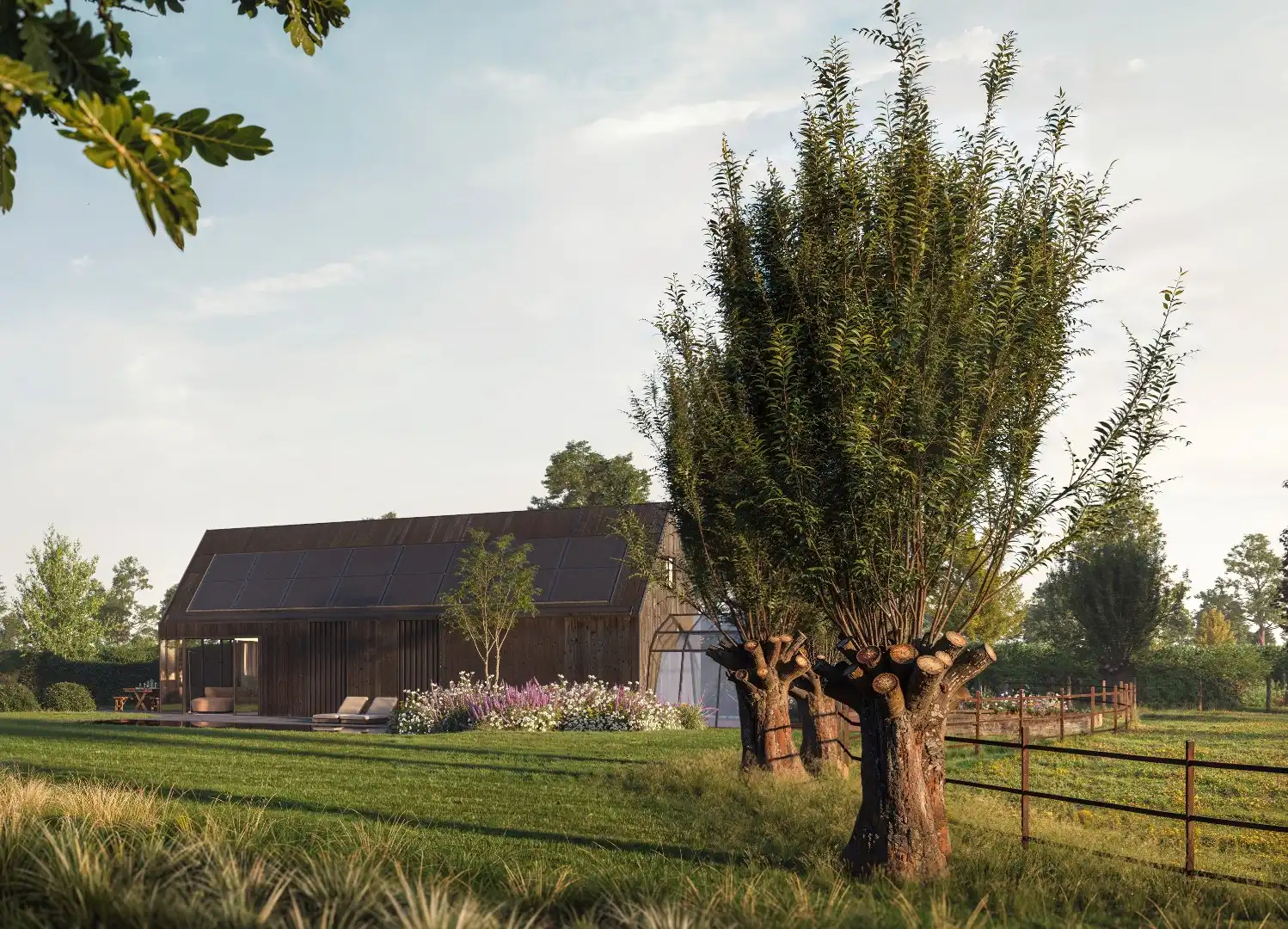 Uniek bouwkavel in landelijk Heille foto 2