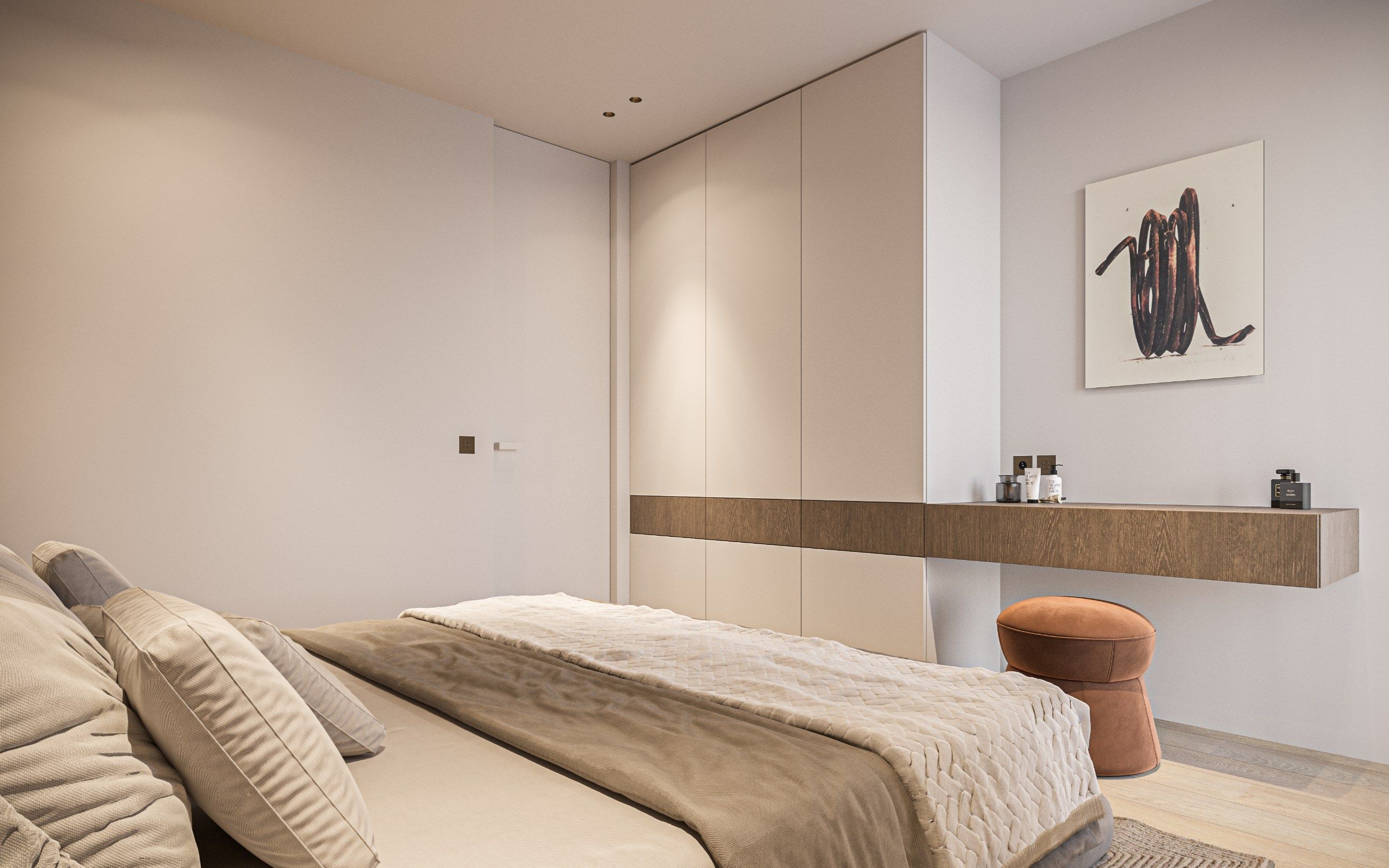 Res. Westlane: 2 slaapkamer appartement met terras te Knokke foto 13