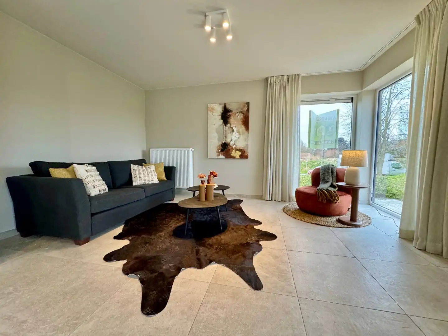 LOT 1 - HOB OP EEN PERCEEL VAN 352M² MET 3 SLPKS, GROTE OPRIT EN RUIME TUIN  foto 5