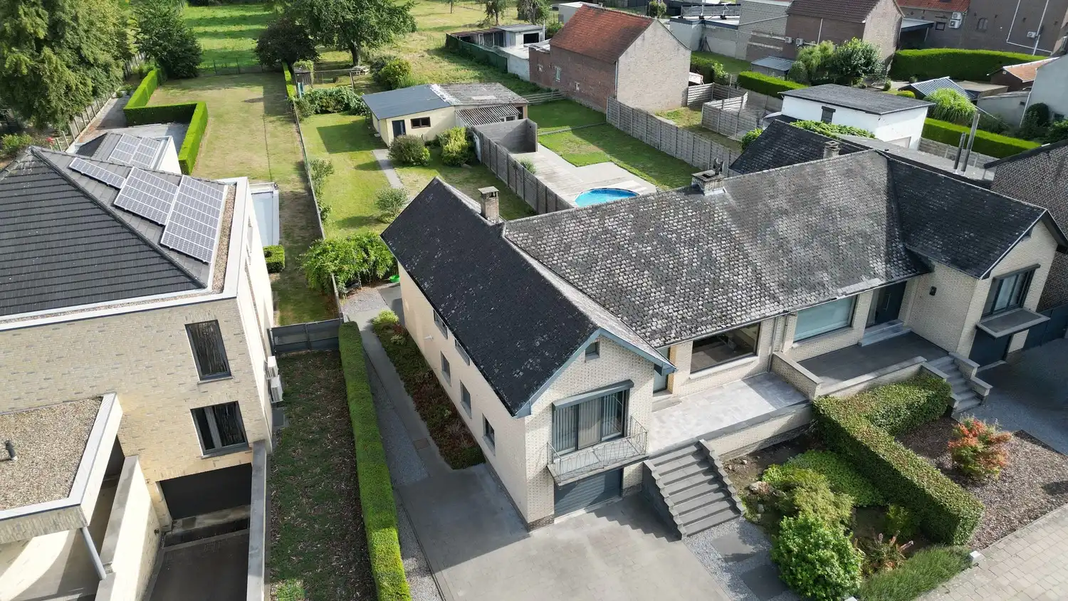 Ruime, instapklare halfvrijstaande woning op een perceel van 1.609 m² in het landelijke Boorsem! foto 24