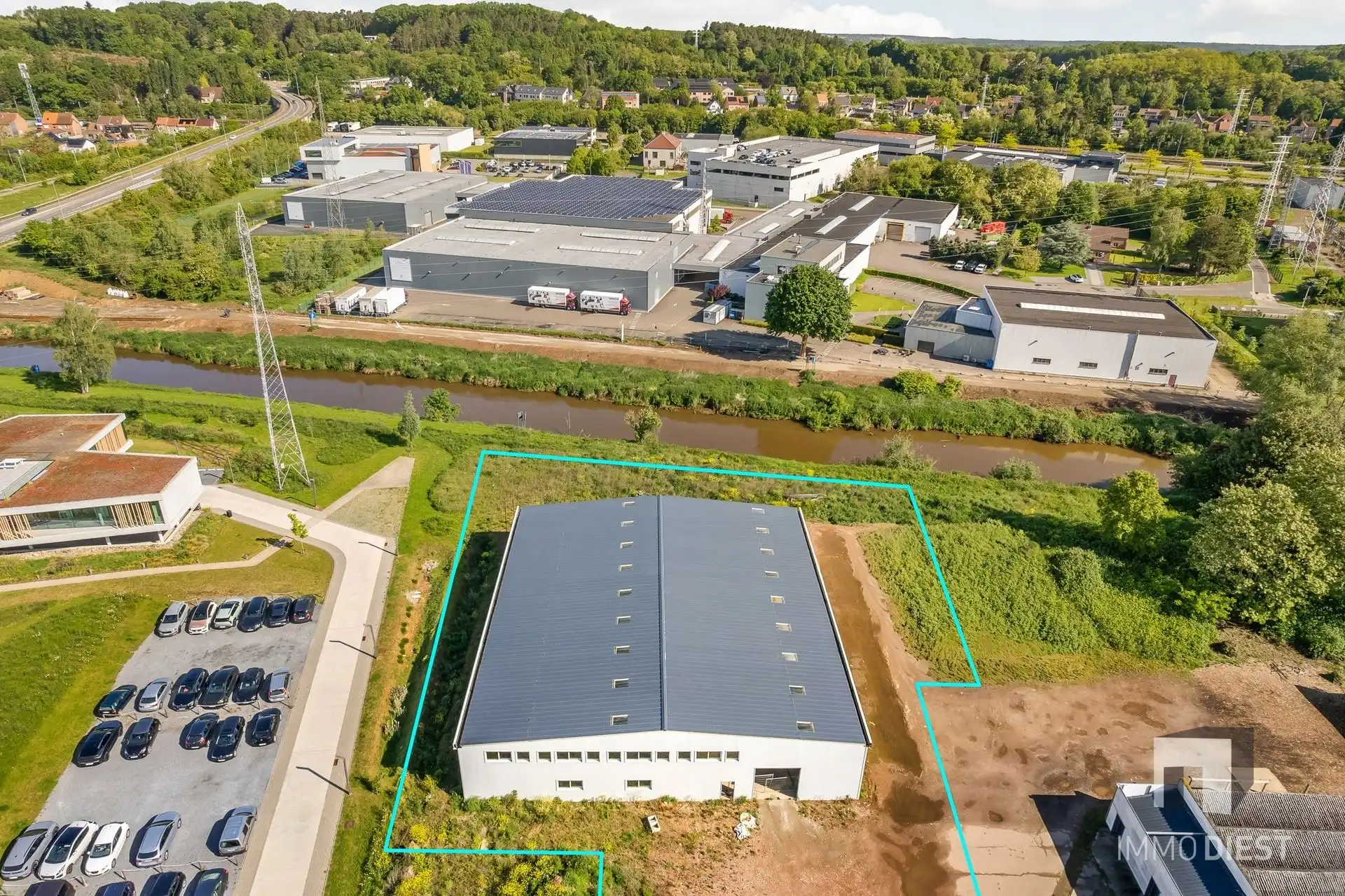 Nieuwbouw loods in KMO-zone Diest foto 34