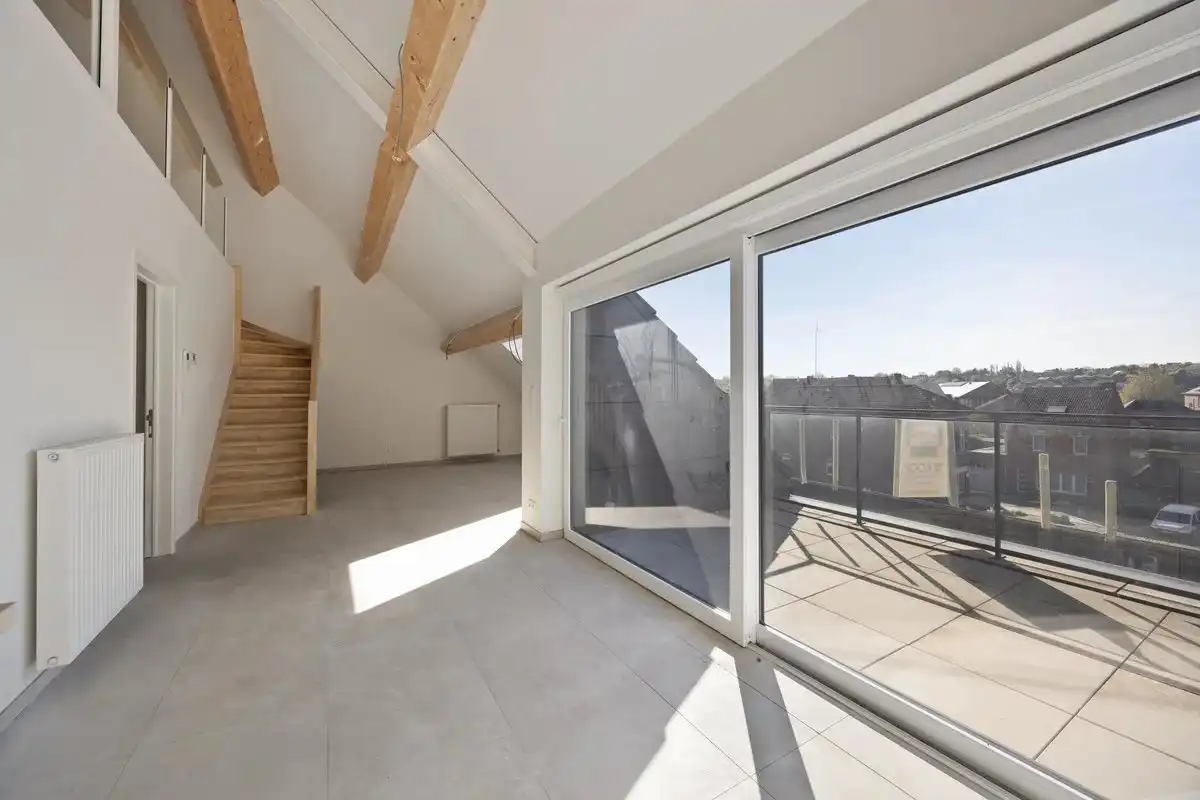 UNIEK PETNHOUSE (DUPLEX) VAN 192 M² MET 3 SLPK'S MET PRACHTIG ZICHT IN BORGLOON foto 10