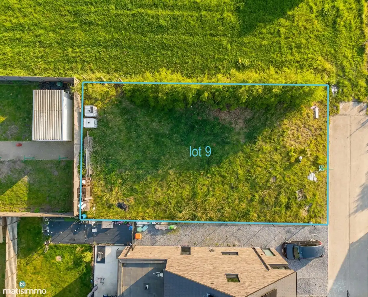 RUSTIG GELEGEN BOUWGROND VOOR OPEN BEBOUWING MET ZUIDWESTGEORIËNTEERDE TUIN TE OUDSBERGEN foto 6