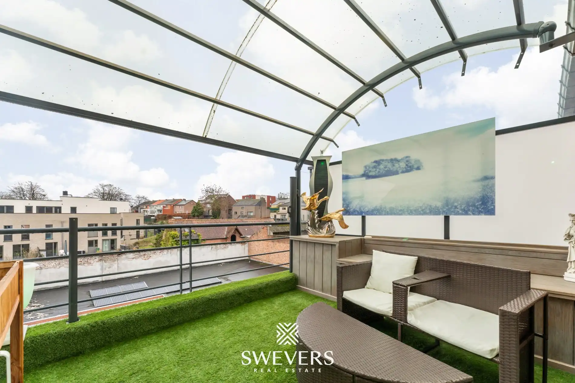 Hoogwaardig appartement met private lift en zolder in hartje Borgloon foto 18