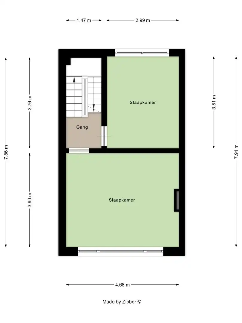 Ruime stadswoning met achteruitgang via Janseniusstraat met 4 slaapkamers, garage en tuin te Leuven- EPC 239kwh/m2 foto 39