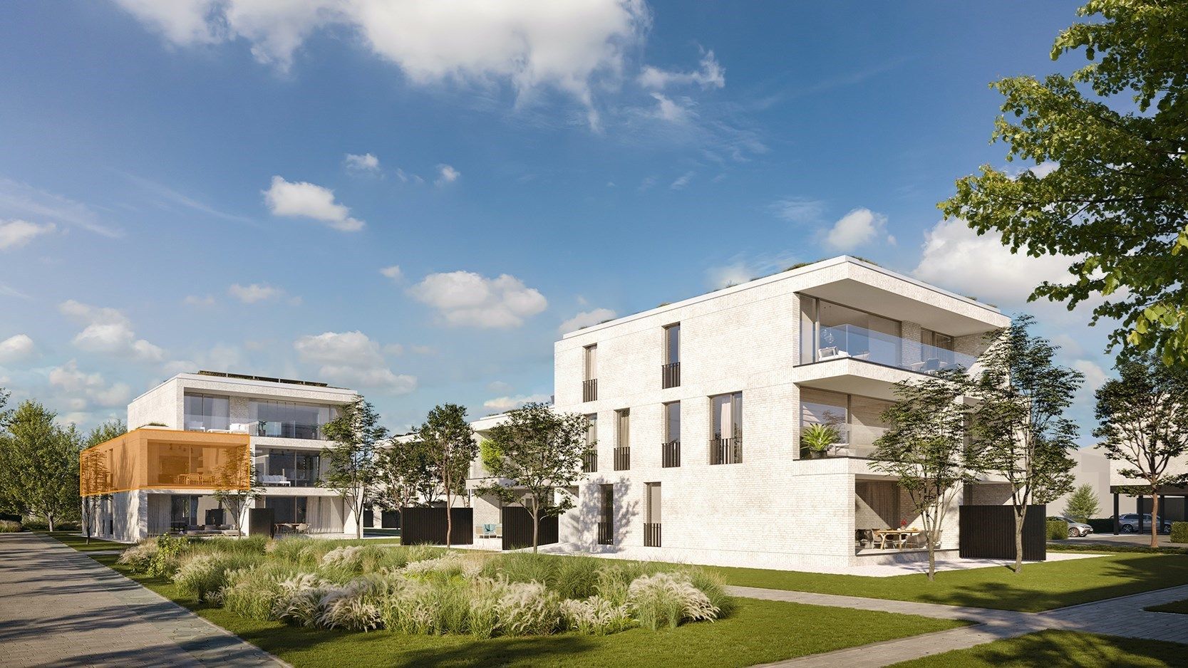 Luxueus nieuwbouw app met 1 slpk en terras in Koersel foto {{pictureIndex}}
