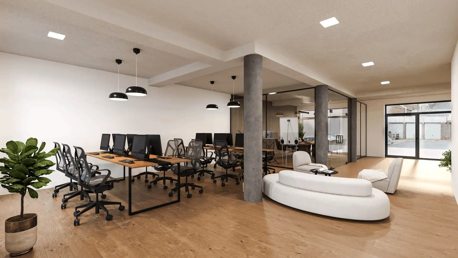 Casco handelsruimte met garage in het centrum van Oostrozebeke! foto 2