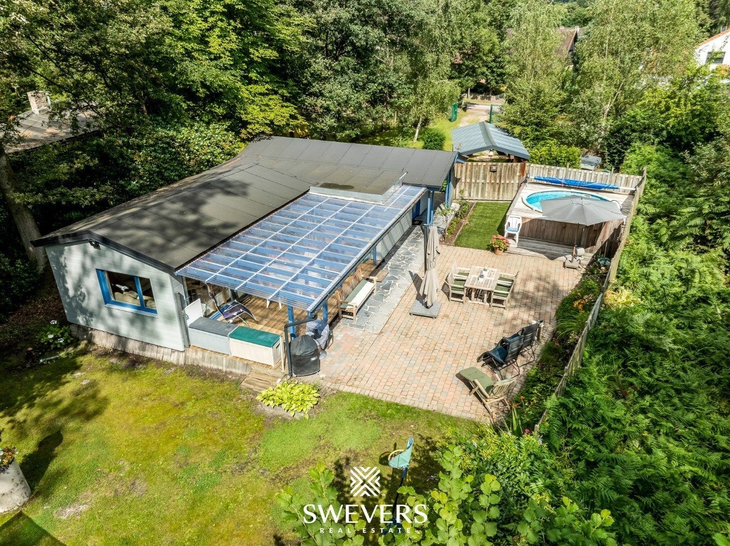 Idyllische vakantiewoning op groen perceel van 19a99ca in het gegeerde Bolderberg foto 2