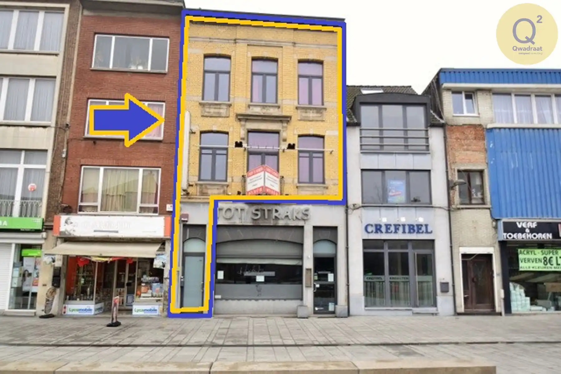 Riant opbrengsteigendom op de Bredabaan te Merksem foto {{pictureIndex}}