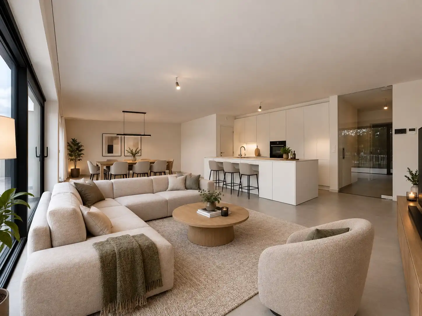 Nieuwbouwappartement te koop in Marke met 2 slaapkamers, zeer ruim terras van 50m² en een ruime woonoppervlakte foto {{pictureIndex}}