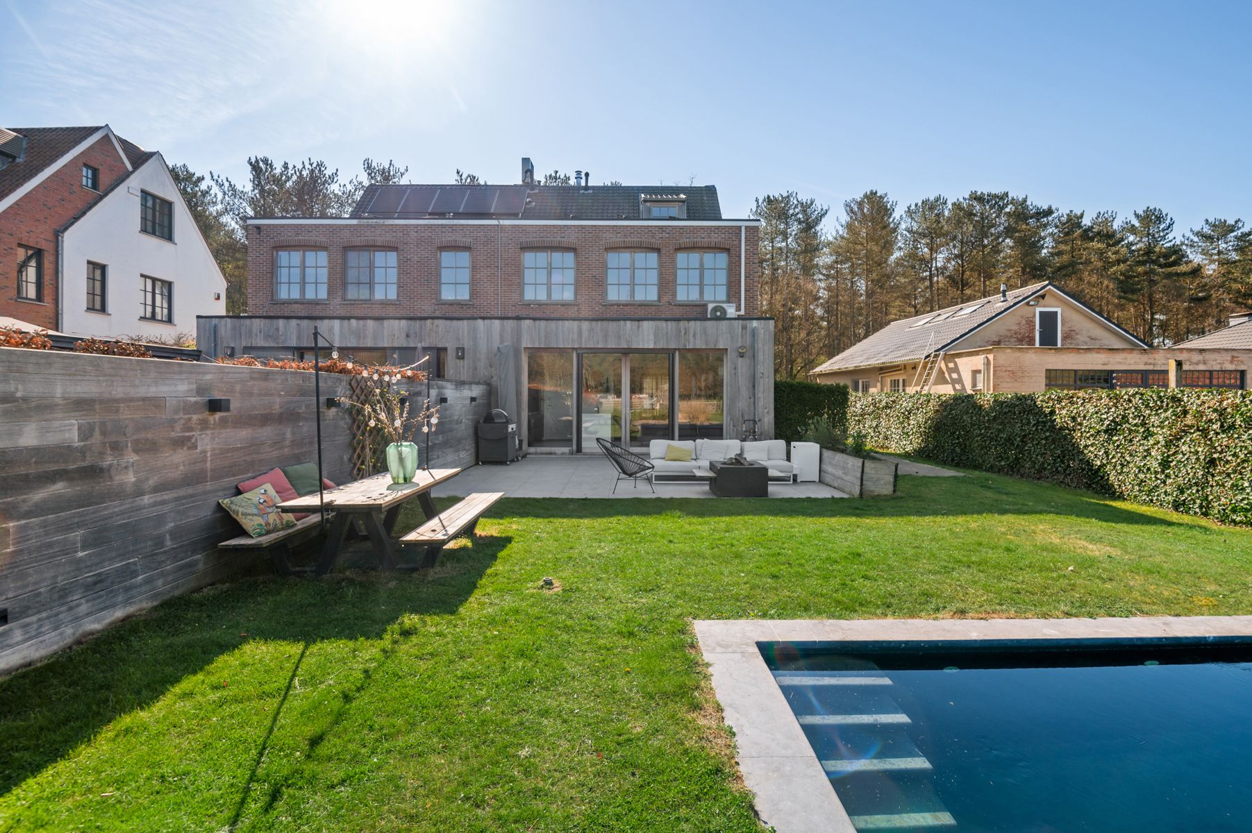 Recente energiezuinige koppelvilla op ca. 1000 m² foto 28