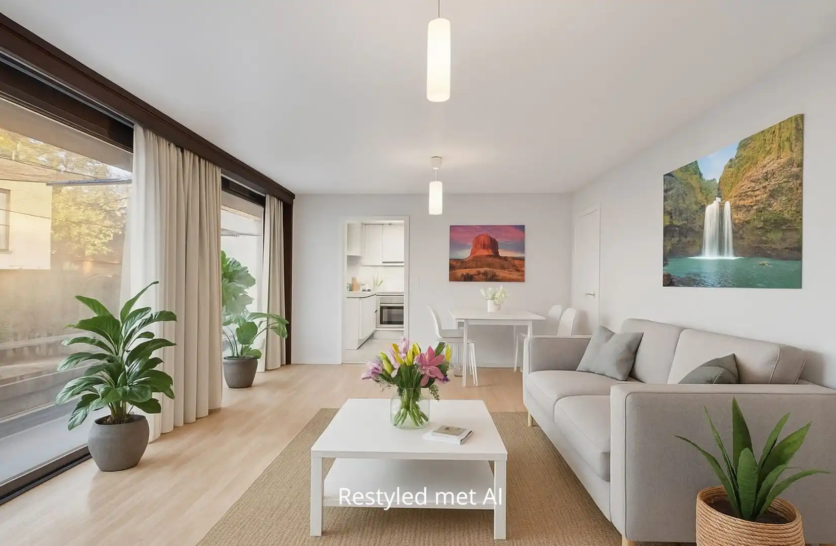 Gelijkvloers 2 slaapkamer-appartement op een topligging in Merelbeke foto 32