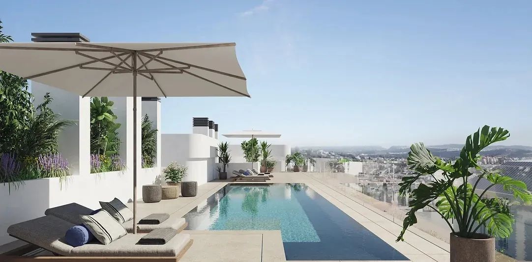 Eigentijds project in Estepona - appartementen met panoramisch uitzicht en overvloedig natuurlijk licht foto {{pictureIndex}}
