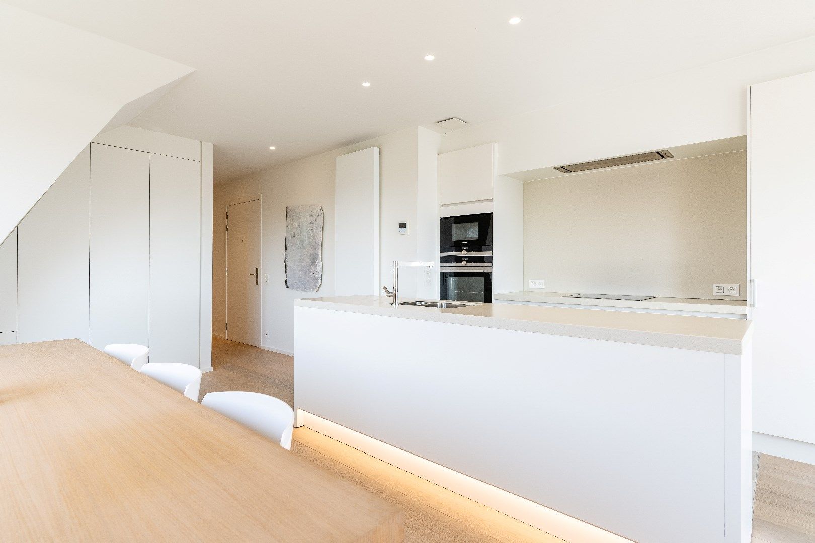 Recent en luxueus afgewerkte hoekpenthouse met adembenemend zicht over het Park58. Inpandige box te koop foto 10