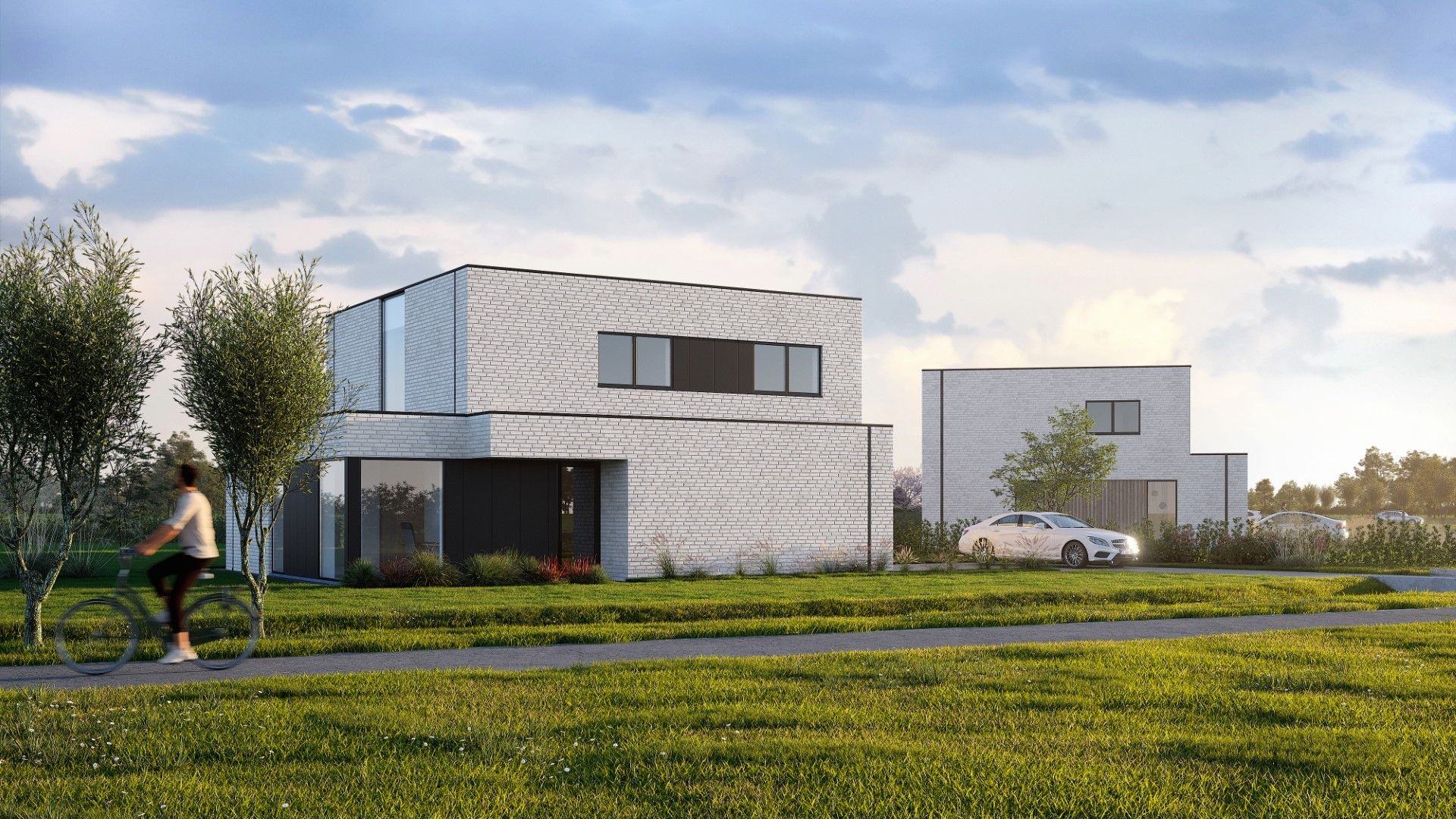 Energiezuinige villa's met zicht op de velden foto {{pictureIndex}}